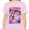 Le Sserafim T-Shirt, Kpop Bootleg Unisex Shirt, Classic Fit, Available in 4 Colors and Overlarge Sizes