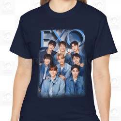 EXO T-Shirt, Kpop Bootleg Unisex Shirt, Classic Fit, Available in 4 Colors and Overlarge Sizes